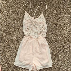 Light pink romper